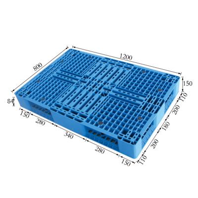 Mesh Double-sided Plastic Pallet 1208