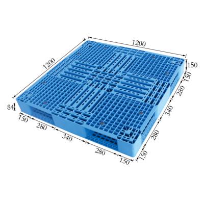 Mesh Double-sided Plastic Pallet 1212
