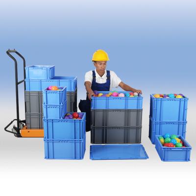 Plastic stacking container 4322