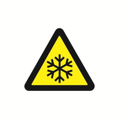 GB安全警示标签－当心低温