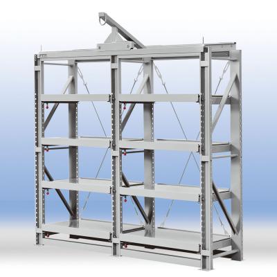 Pull-out shelving (4 layers and 2 connections types with cart)