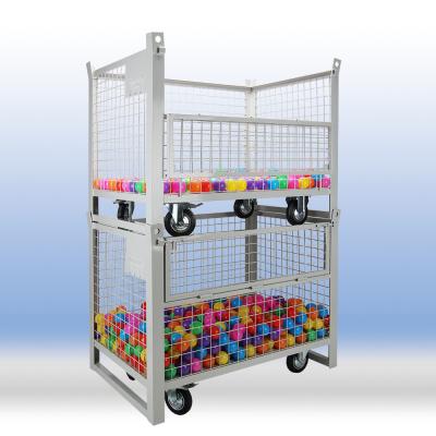 Industrial mesh pallets