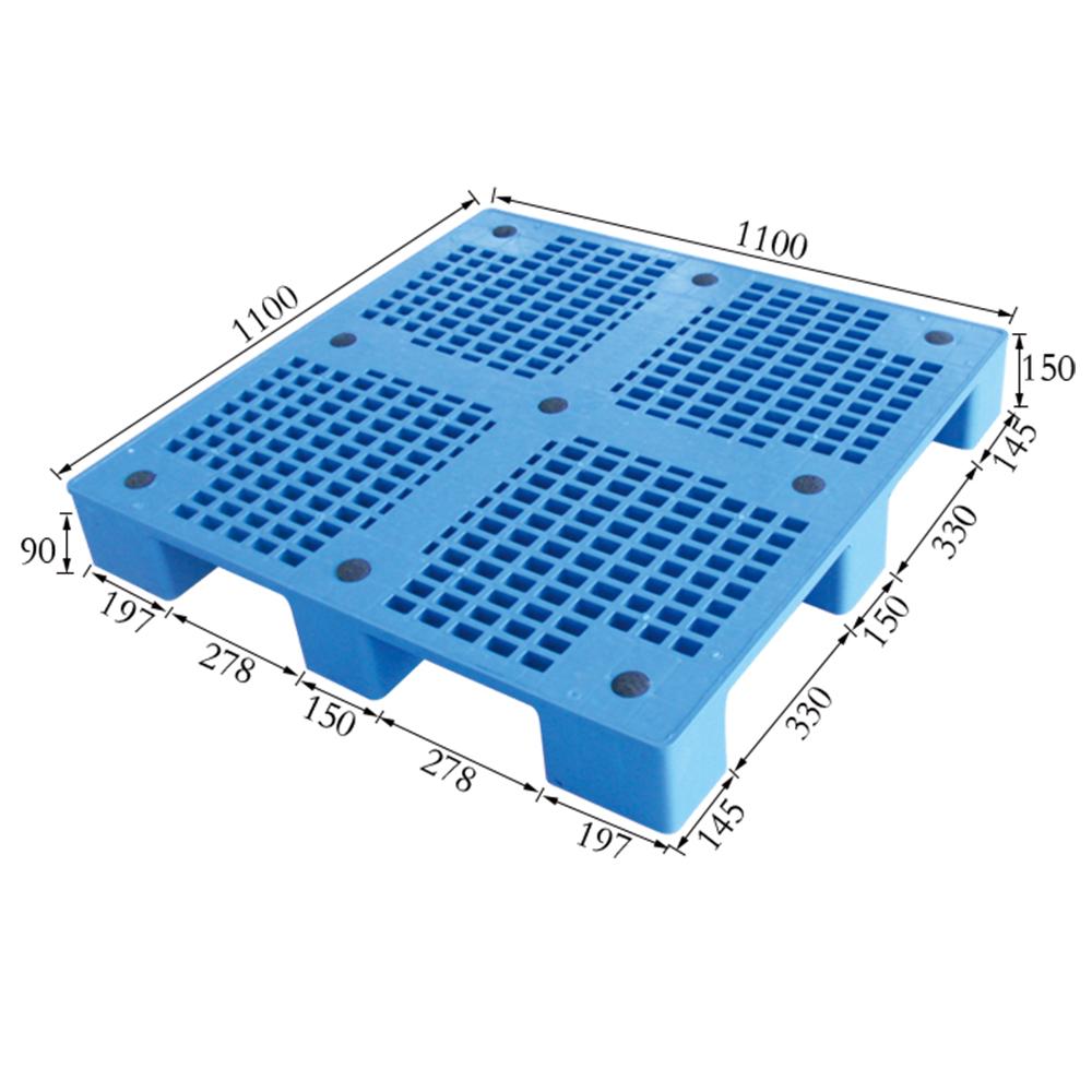 Mesh Nine-legged Plastic Pallet 1111 B