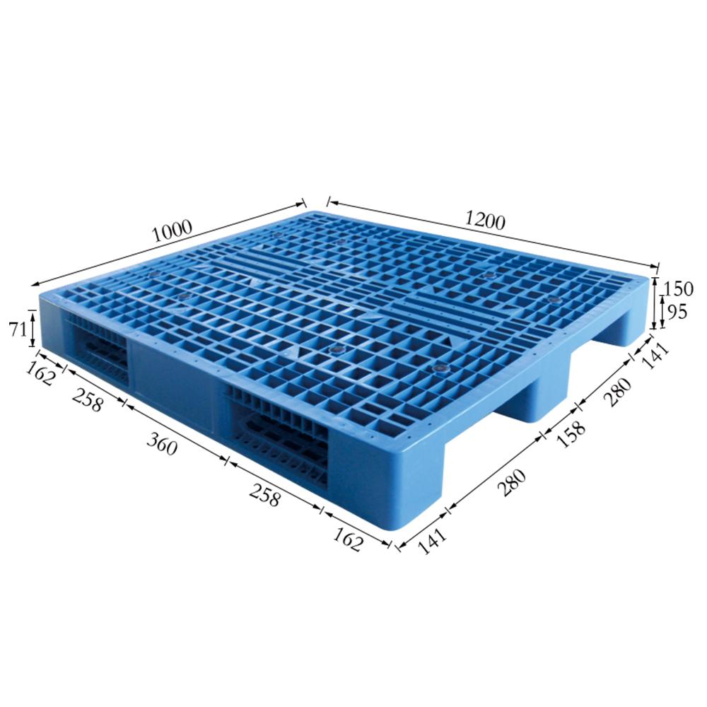 Mesh Shelf Plastic Pallet 1210