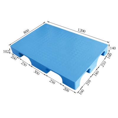 Flat Nine-legged Plastic Pallet 1208 A