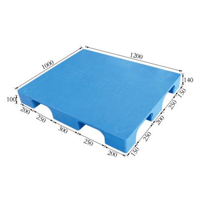 Flat Nine-legged Plastic Pallet 1210 A