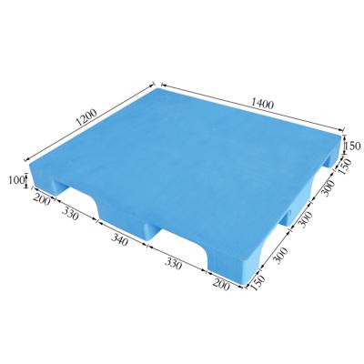 Flat Nine-legged Plastic Pallet 1412