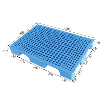 Mesh Nine-legged Plastic Pallet 1208 A