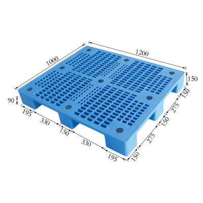 Mesh Nine-legged Plastic Pallet 1210 B