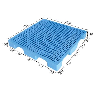 Mesh Nine-legged Plastic Pallet 1212 A