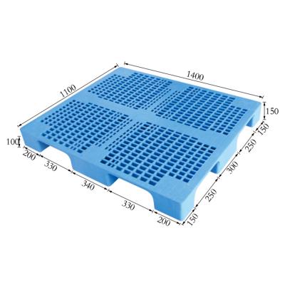 Mesh Nine-legged Plastic Pallet 1411