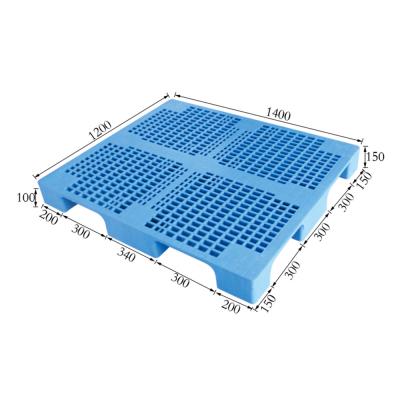 Mesh Nine-legged Plastic Pallet 1412