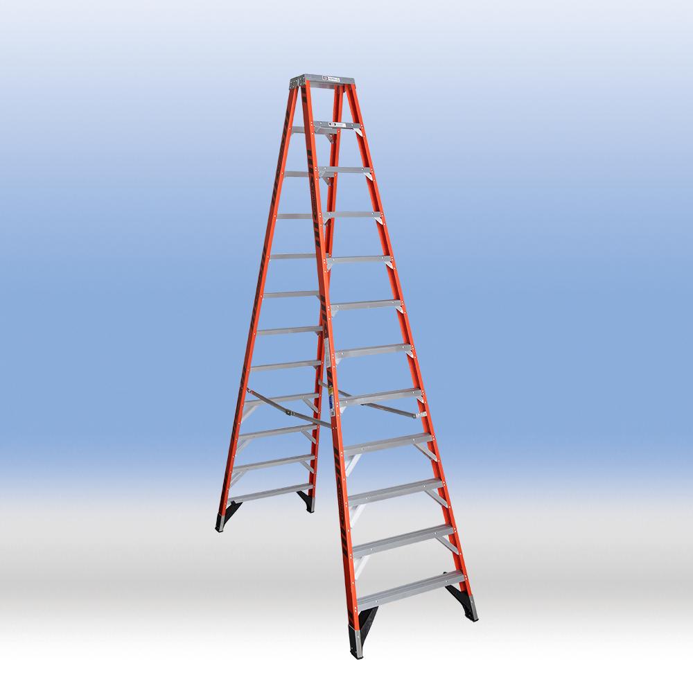 Double Step Ladder (FRP industrial grade)