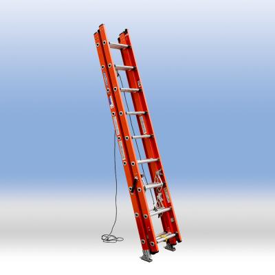 D-type Three-section Extension Ladder with Treadle