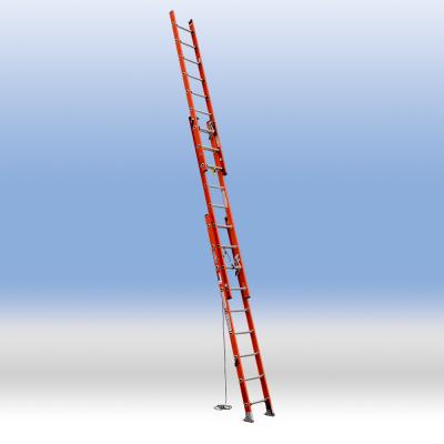 D-type Three-section Extension Ladder with Treadle