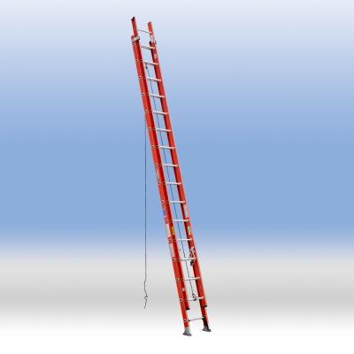 D-type Two-section Extension Ladder with Treadle (industrial grade)