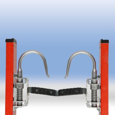 D-type Two-section Extension Ladder with Treadle (industrial grade)