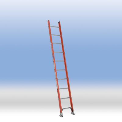 D -shape Step Straight Ladder