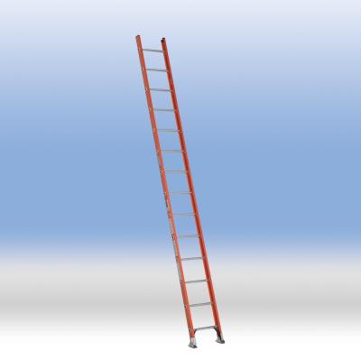 D -shape Step Straight Ladder