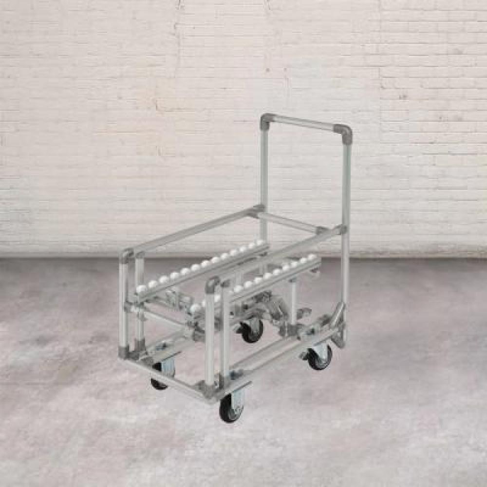 Treadle Type Unloading Turnover Cart