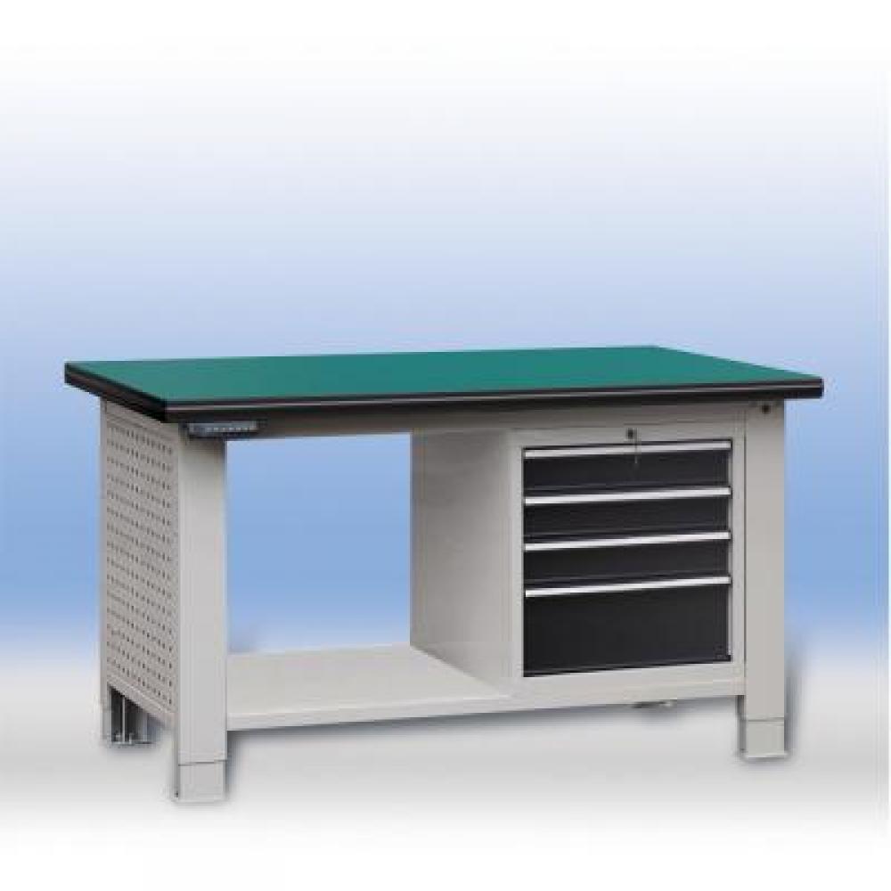 Composite Tabletop 4-drawer Electric Lifting Workbench