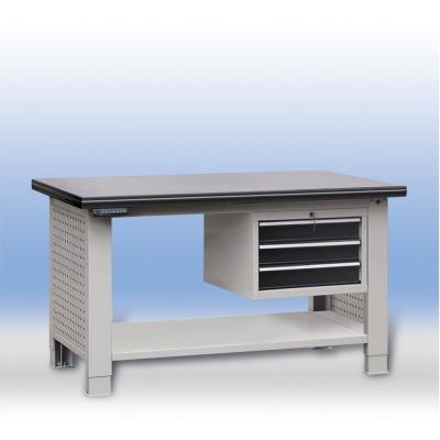 Steel Plate Tabletop 3-drawer Electric Lifting Workbench