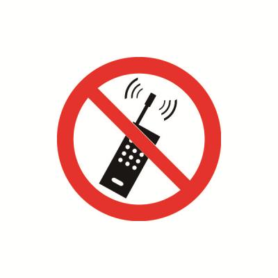 GB安全警示标签－禁止使用手机