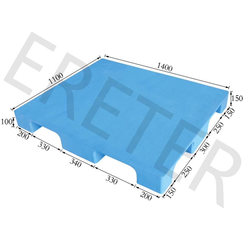 平板九脚塑料托盘1411