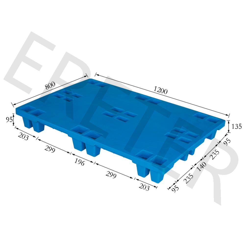 平板轻型塑料托盘1208