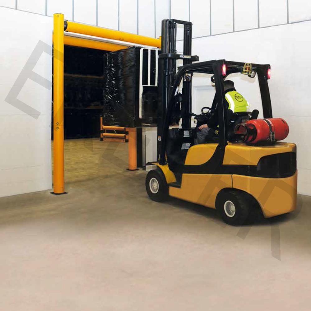 限高弹性防撞护栏