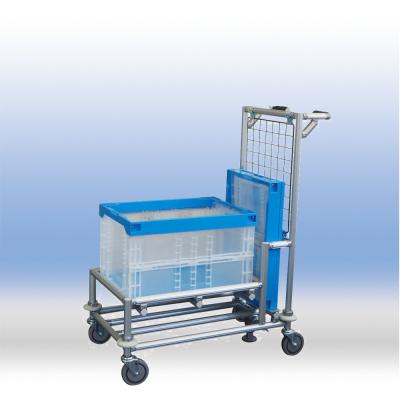 精益管周转箱推车