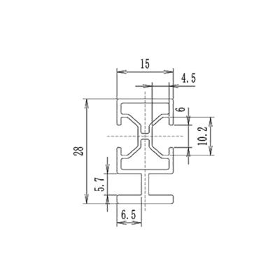 EGA28-16A托盘扩展型材