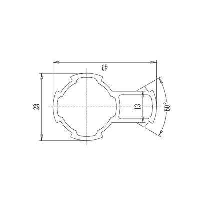 EGA28-12A带卡槽线棒
