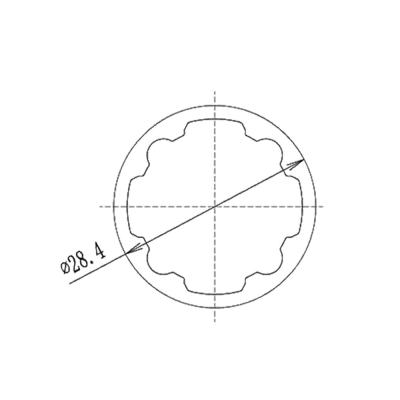 EGA28-10A辊轴圆形线棒
