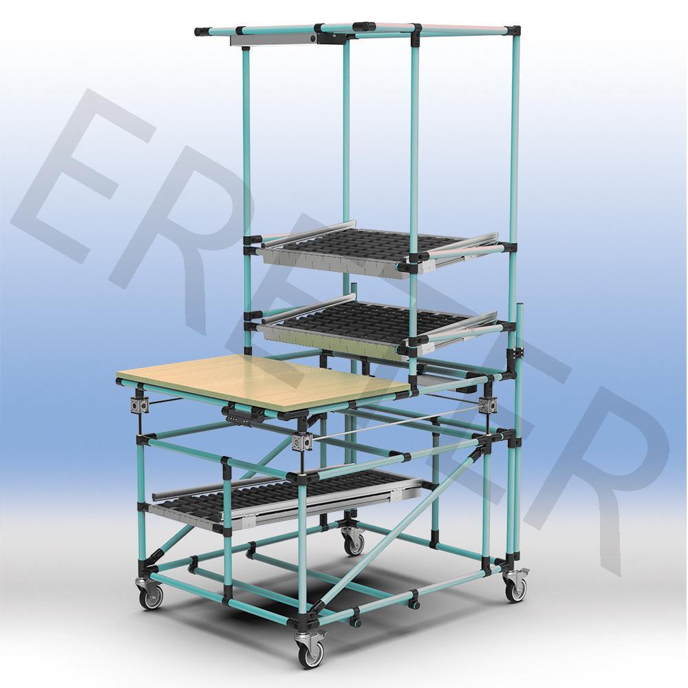 精益管升降工作...